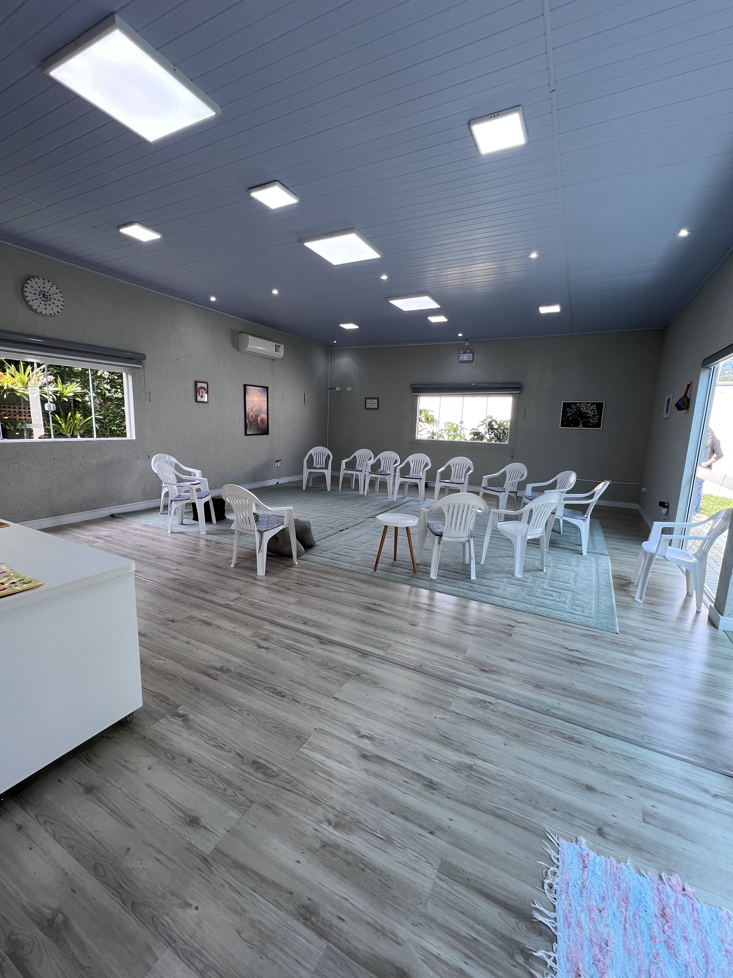Sala para atendimentos em grupo